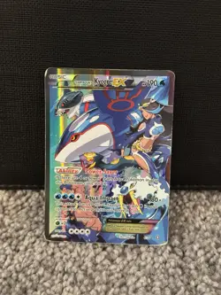 Pokemon Double Crisis 6/34 Team Aqua's Kyogre EX Full Art - Image 1
