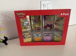 Pokemon TCG 151 Mini Tins 4 Pack + 4 Promos Sealed Sams Club Exclusive NEW - Image 1