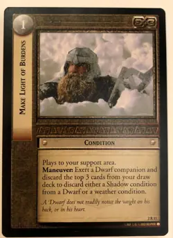 Lord of the Rings TCG LOTR singles Mines of Moria set RARE Cards - Image 5
