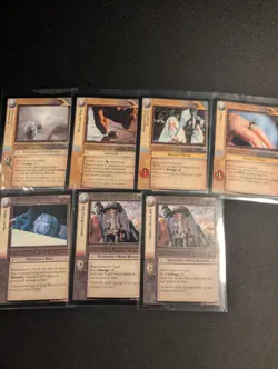 Lord of The Rings TCG Bulk Lot 42 Karten , Rare , RareFoil , LOTR Decipher - Image 2