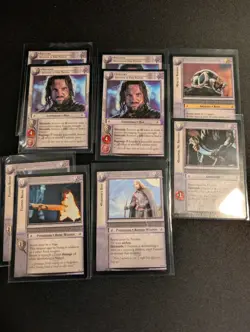 Lord of The Rings TCG Bulk Lot 42 Karten , Rare , RareFoil , LOTR Decipher - Image 3