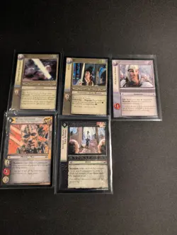Lord of The Rings TCG Bulk Lot 42 Karten , Rare , RareFoil , LOTR Decipher - Image 4