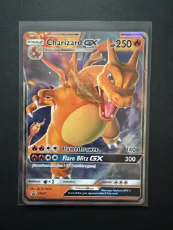 Pokemon TCG - SWSH - Hidden Fates - Charizard GX - SM211 - Black Star Promo - Image 1