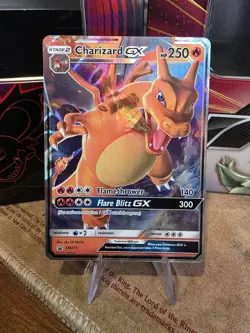 Pokemon TCG - SWSH - Hidden Fates - Charizard GX - SM211 - Black Star Promo NM* - Image 1