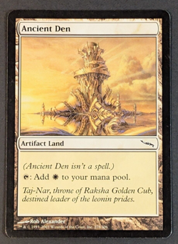 MTG Card - 1x Ancient Den - Mirrodin - NM/LP - Artifact - Magic The Gathering - Image 1