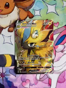 Zeraora VMAX GG42/GG70 Holo Crown Zenith Galarian Gallery Pokemon NM Card - Image 1