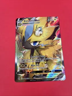 Pokemon TCG Zeraora VMAX Galarian Gallery Crown Zenith GG42/GG70 NM/M Condition - Image 1