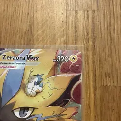 Pokemon Card Zeraora VMAX GG42/GG70 Crown Zenith Galarian Gallery Holo NM - Image 4