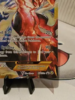 Pokemon Yveltal EX Full Art 2017 XY Black Star Promo Card XY150a LP - Image 5