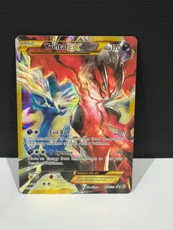Yveltal EX XY150a XY Alternate Art Black Star Promo Full Art Pokemon TCG Card NM - Image 1