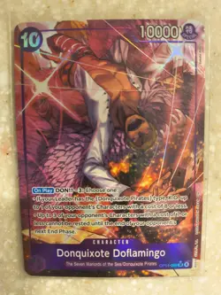 Donquixote Doflamingo - OP14-069 (Alternate Art) OP14-069 The Azure Sea's Seven - Image 1
