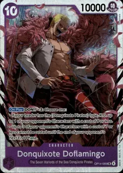 Donquixote Doflamingo - OP14-069 SR The Azure Sea's Seven OP14-069 NM - Image 1