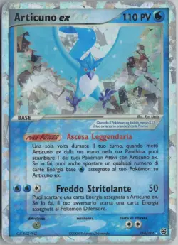 Pokemon TCG Articuno Ex 114/112 Fire Red & Leaf Green Holo Rare Vintage EN EX - Image 1