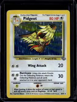 Pidgeot - 8/64 - Pokemon Jungle Unlimited Holo Rare (MP) / Pokemon TCG - Image 1