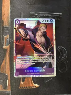 Silvers Rayleigh OP13-066 SR Carrying on His Will - ONE PIECE Card Game Japanese - Image 1