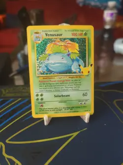 Pokemon TCG Celebrations Venusaur Holo Rare Card #15/102 Classic Collection - Image 1
