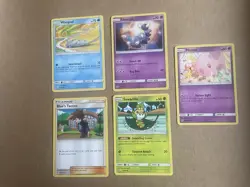 5x Pokemon Card Lot - Sun and Moon: Unified Minds [NM/VLP] - Image 1