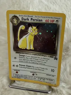 Pokemon TCG Dark Persian Black Star Promo #17 Rare Holo Card Mint Condition - Image 4