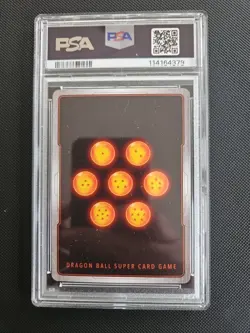 Dragon Ball Super Card Game Vegeta Secret Rare, Alternate ART, PSA 10 Mint - Image 2