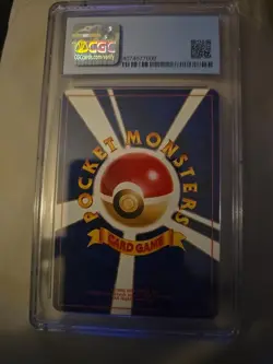 CGC 9.5(UPGRADES TO A 10) Machamp Holo No.068 Base Set Japanese Pokemon Card - Image 2