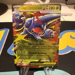 Mega Heracross EX | 004/094 | MINT | HOLO | Phantasmal Flames | Pokemon Card - Image 1