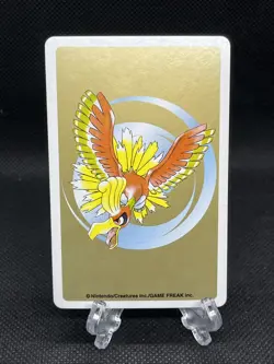 Totodile Pokemon Playing Card GOLD Ho-oh Back Nintendo JAPAN - Image 2