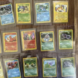 24 Pokemon Card Set Near Mint Includes All Shown Typhlosion, Gyarados, Etc - Image 3