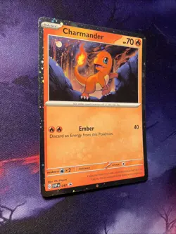 Charmander #047 Cosmos Holo Scarlet & Violet Promo Cards NM - Image 2