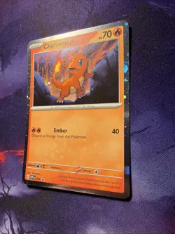 Charmander #047 Cosmos Holo Scarlet & Violet Promo Cards NM - Image 4