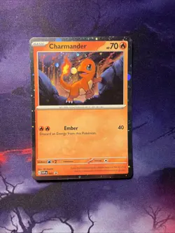 Charmander #047 Cosmos Holo Scarlet & Violet Promo Cards NM - Image 5