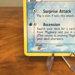 Magikarp 67/112 Pokemon card EX FireRed LeafGreen Rarity Symbol Error NM - Image 5