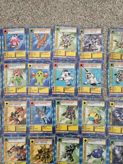 Digimon Card Game Series 1 Complete Set 63 Cards St1 Thru 62 - Image 4