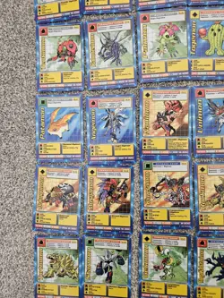 Digimon Card Game Series 1 Complete Set 63 Cards St1 Thru 62 - Image 5