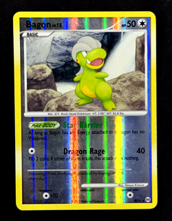 2009 Pokemon BAGON Arceus Shiny REVERSE HOLO Foil Shining SECRET RARE Card #SH10 - Image 1
