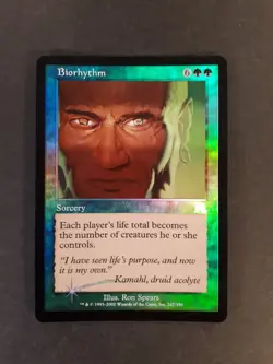 Biorhythm FOIL EX OLD BORDER - Onslaught - Magic the Gathering MTG - Image 1