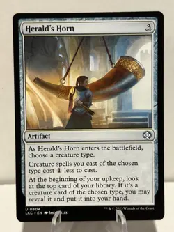 Herald's Horn 304 U Commander: The Lost Caverns of Ixalan NM MTG - Image 1