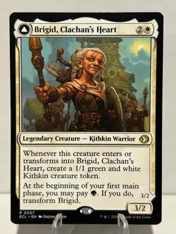 Brigid, Clachan's Heart 7 R Lorwyn Eclipsed NM MTG - Image 1