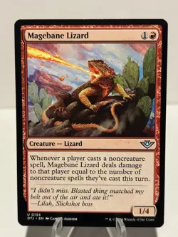 Magebane Lizard 134 U Outlaws of Thunder Junction NM MTG - Image 1