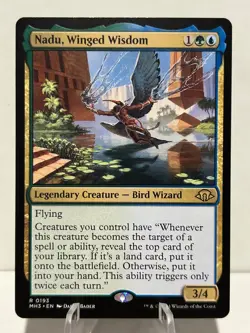 Nadu, Winged Wisdom 193 R Modern Horizons 3 NM MTG - Image 1