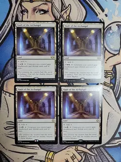 4x Vault of the Archangel - NM/M Mixed Sets TDC LCC MTG Magic - Image 1