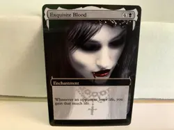 Exquisite Blood - Altered Art- Commander- EDH - Image 1