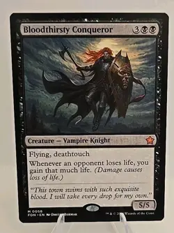 Bloodthirsty Conqueror MTG Foundations Regular - Image 1