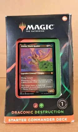 Magic the Gathering MTG Starter Commander Deck - Draconic Destruction - New - Image 1