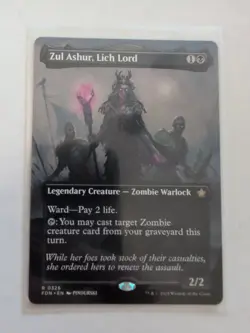 NM - Zul Ashur, Lich Lord (Borderless) R Foundations 326 - Image 1