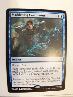 Maddening Cacophony Zendikar Rising Regular - Image 1