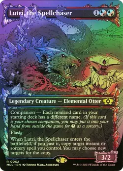 Magic The Gathering MTG LUTRI, THE SPELLCHASER ETCHED FOIL JAPANESE NM - Image 1