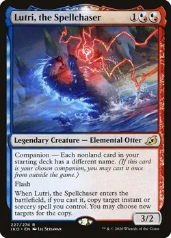 Lutri, the Spellchaser 2x FOIL IKO MTG Ikoria Rare MINT blue red - Image 1