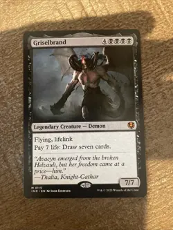 Magic the Gathering - Innistrad Remastered - Griselbrand NM Free Shipping - Image 1