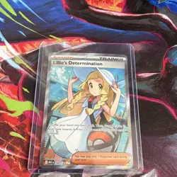 Pokemon Lillie's Determination Me01 Mega Evolution Ultra Rare Holo 169/132 2015 - Image 1