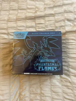 Pokemon TCG Mega Evolution Phantasmal Flames Elite Trainer Box ETB Sealed - Image 1